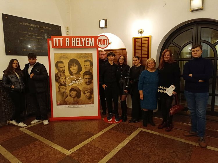 Színházban a diákokkal!