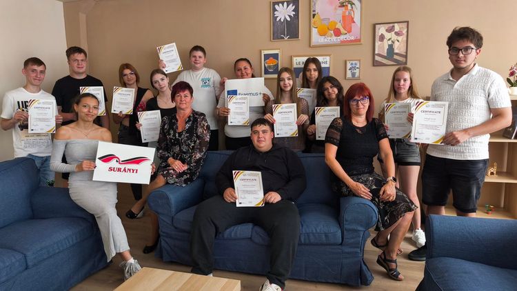 Ünnepélyes keretek között zárult Erasmus+ projektünk!