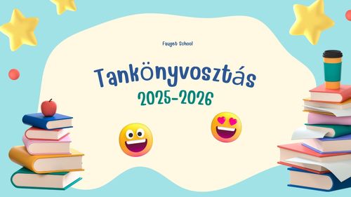 Tankönyvosztás 2025-2026