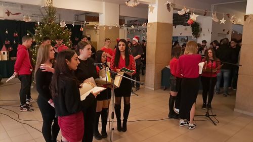 A harmadik adventi műsort a 11/A osztály mutatta be Klementné Bíró Anikó felkészítésével
